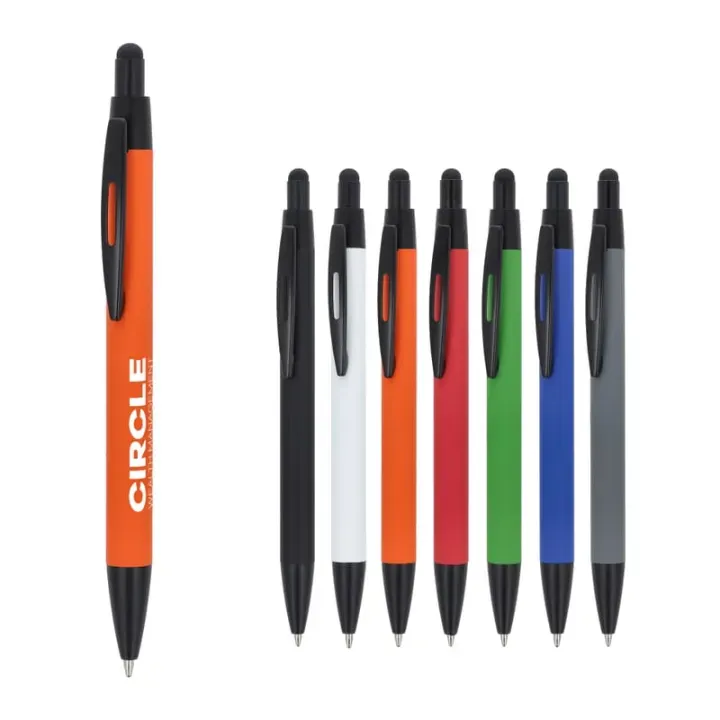 Ballpen Alaska softtouch with stylus R-AL - LT87892 (gadzety reklamowe)